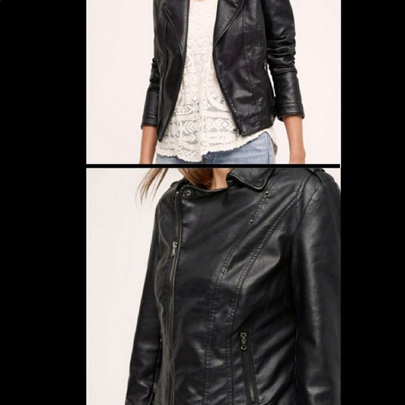 jkt vegan leather jacket